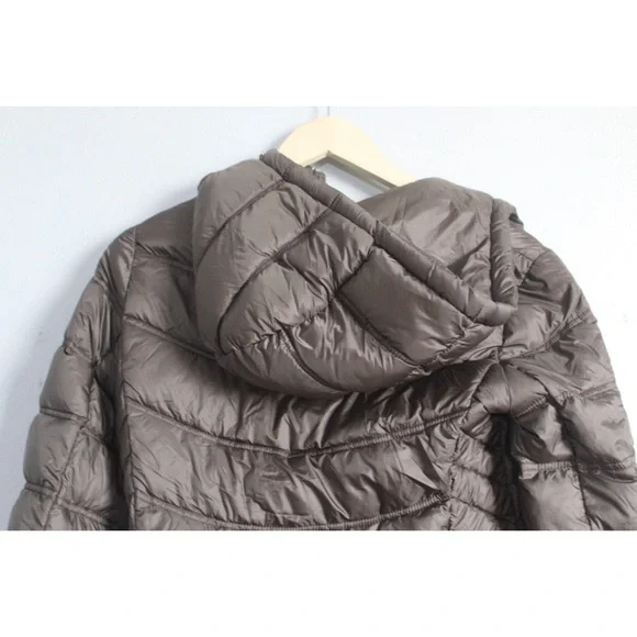 NWT MICHAEL Michael Kors Brown Puffer Jacket - Picture 5 of 9